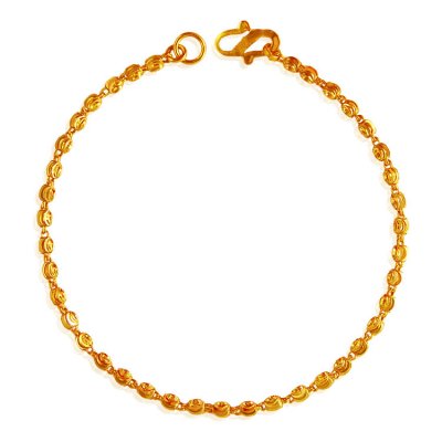 22Kt Gold Balls Bracelet ( Ladies Bracelets )