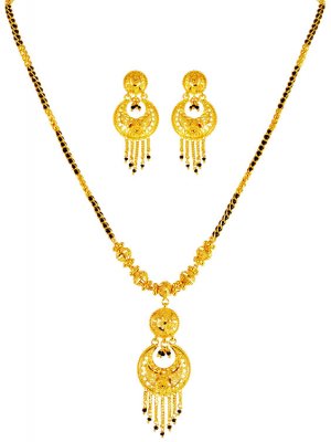 22kt Mangalsutra Set ( Gold Mangalsutra Sets )