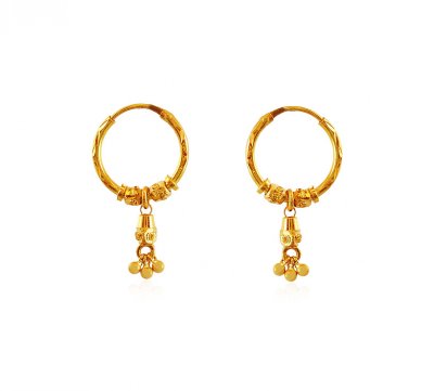 Gold Bali Earrings ( Hoop Earrings )