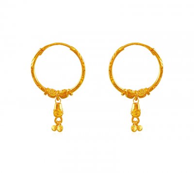 Gold Hoop Earrings ( Hoop Earrings )