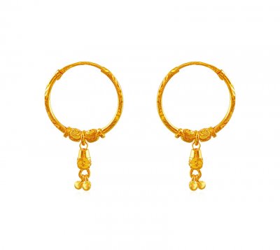 Gold Hoop Earrings ( Hoop Earrings )