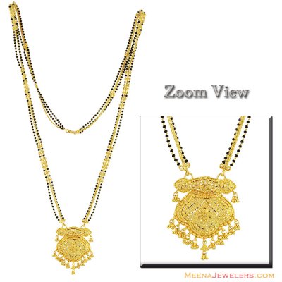 22K Gold Fancy Designer Mangalsutra ( MangalSutras )