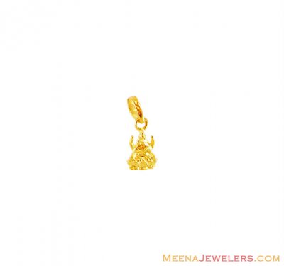 22Kt Light Pendant with Lakshmi ( Ganesh, Laxmi and other God Pendants )