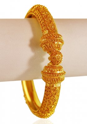 22KT Yellow Gold Kada ( 1pc) ( Kadas )