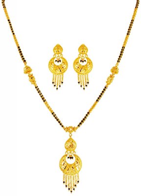 22kt Mangalsutra Set ( Gold Mangalsutra Sets )