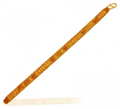 22K Gold Reversible Bracelet  ( Men`s Bracelets )