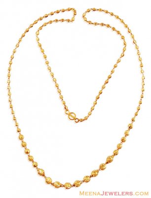 22K Gold Ladies Chain (24 Inches) ( 22Kt Long Chains (Ladies) )