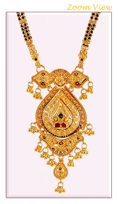 22K Gold Meena Mangalsutra ( MangalSutras )