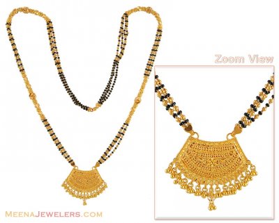 22Kt Gold long Mangalsutra ( MangalSutras )