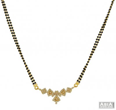  22K Gold CZ Mangalsutra (Custom) ( MangalSutras )