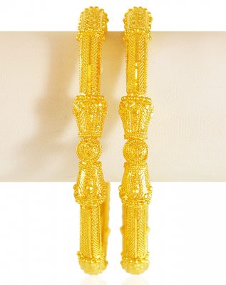 22 Karat Gold Pipe Kada(1PC) ( Kadas )