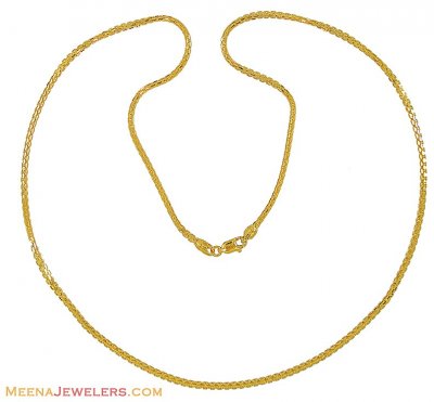 Gold Mens Chain (24 Inch) ( Men`s Gold Chains )