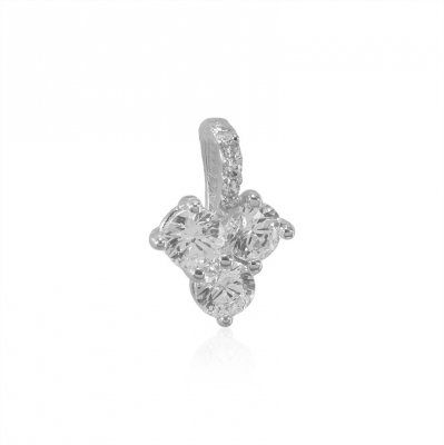 18Kt White Gold Fancy Pendant ( Fancy Pendants )