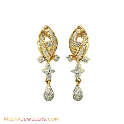Sophisticated Diamond Earrings ( Diamond Earrings )