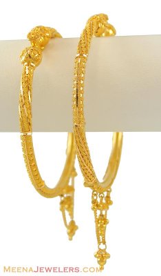 22k Gold Hanging Filigree Kada ( Kadas )