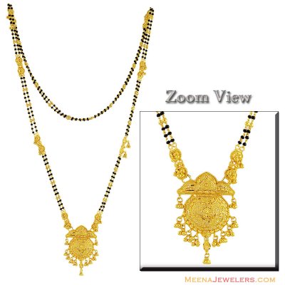 22K Indian Long Mangalsutra ( MangalSutras )