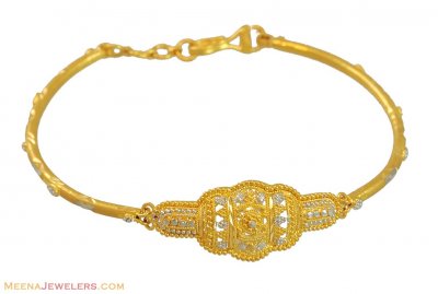 2Tone Ladies Bracelet (22K) ( Ladies Bracelets )