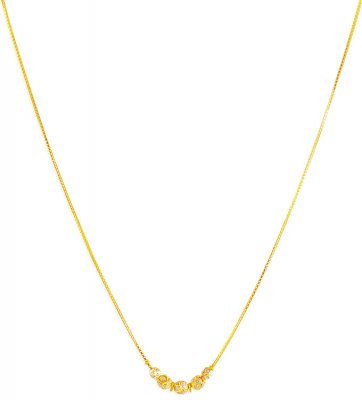 22Kt Gold Dokia Chain ( 22Kt Gold Fancy Chains )