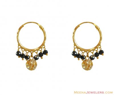 22Kt Gold Balli ( Hoop Earrings )