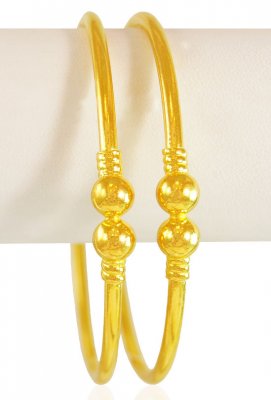 22K Gold Kada (1 PCS) ( Gold Bangles )