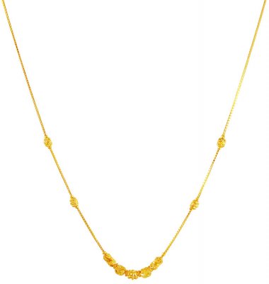 22Kt Gold Dokia Chain ( 22Kt Gold Fancy Chains )