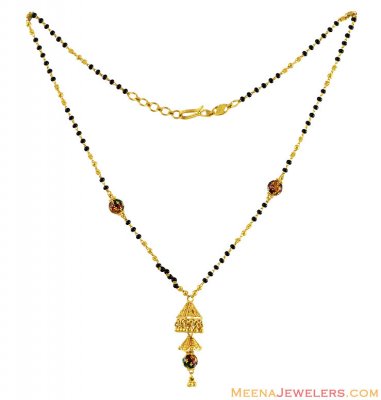 Meenakari Mangalsutra 22K Gold ( MangalSutras )