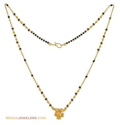 22k Gold Mangalsutra (18 Inch) ( MangalSutras )