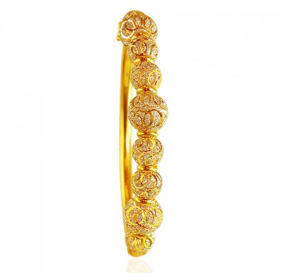 22K Gold Two Tone Kada ( Kadas )