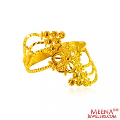 22K Gold  Ring for Ladies ( Ladies Gold Ring )