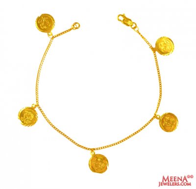 22Kt Gold Ginni Bracelet ( Ladies Bracelets )