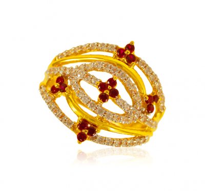 22K Gold Ladies Ring ( Ladies Signity Rings )