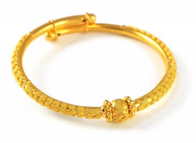 22k Gold Baby Bangle ( Baby Bangles )