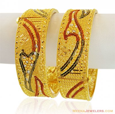 22K Beautiful Wide Kada ( Kadas )