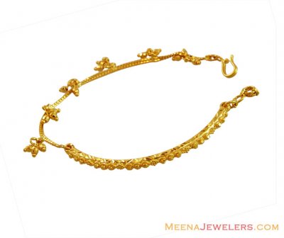 22K Designer Bangle Bracelet  ( Ladies Bracelets )