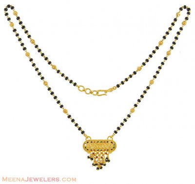 22k Meenakari Mangalsutra ( MangalSutras )