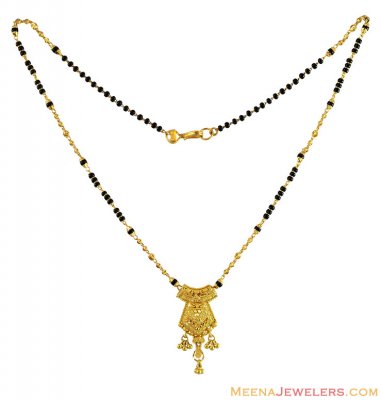 22k Filigree Fancy Mangalsutra ( MangalSutras )