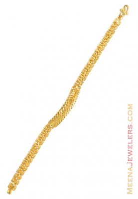 Yellow Gold Baby Bracelet ( 22Kt Baby Bracelets )