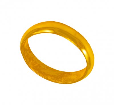 22 Karat Gold Band(Unisex) ( Wedding Bands )