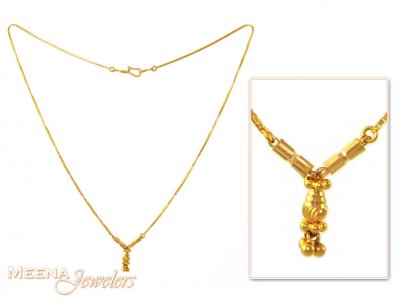 22Kt Gold Dokya Chains ( 22Kt Gold Fancy Chains )