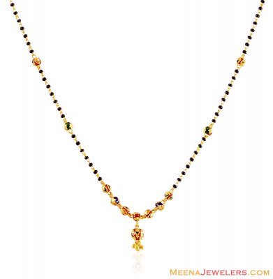 Meenakari 22k Gold Mangalsutra  ( MangalSutras )