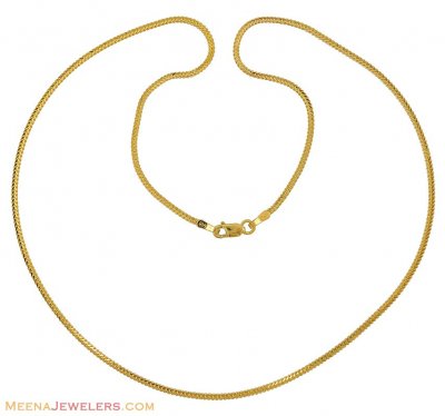 22K Gold Chain ( Plain Gold Chains )