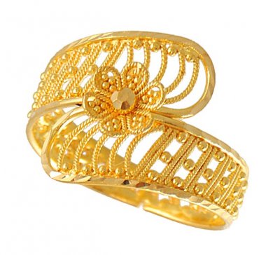 Designer Ladies Gold Ring ( Ladies Gold Ring )