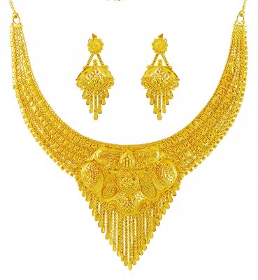 Light Construction 22K Gold Set  ( 22 Kt Gold Sets )