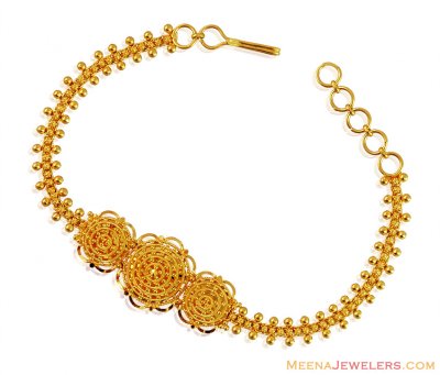 22K Gold Ladies Bracelet ( Ladies Bracelets )