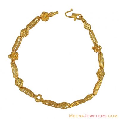 Indian Gold Bracelet (22K) ( Ladies Bracelets )