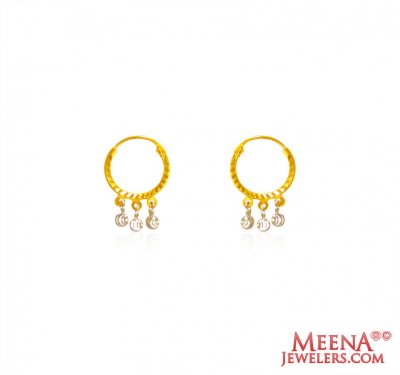 22 karat Gold Hoop Earrings ( Hoop Earrings )