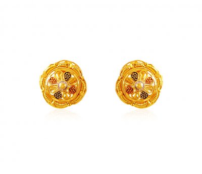 22k Gold Three Tone Tops ( 22 Kt Gold Tops )