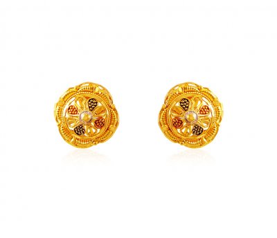 22k Gold Three Tone Tops ( 22 Kt Gold Tops )