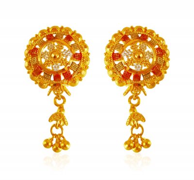 22KT Gold Tri colour Tops ( 22 Kt Gold Tops )