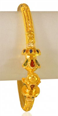 22K Gold Meenakari Kada (1PC) ( Kadas )